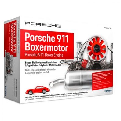Porsche 911 Boxermotor Maßstab 1:4 Bausatz Modellbau Franzis Verlag