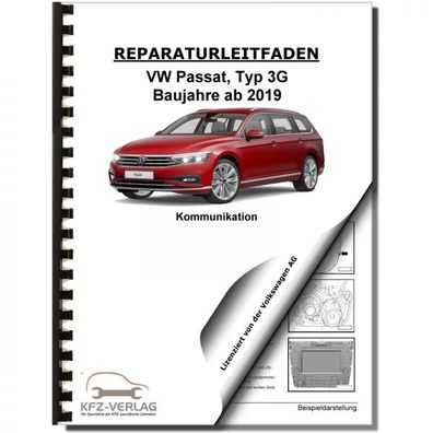 VW Passat 8 Typ 3G ab 2019 Radio Navigation Kommunikation Reparaturanleitung