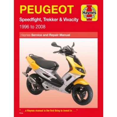 Peugeot Speedfight, Trekker und Vivacity (1996-2008) Reparaturanleitung Haynes