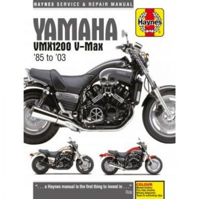 Yamaha Motorrad VMX1200 V-Max (1985-2003) Reparaturanleitung Haynes