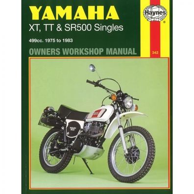 Yamaha Motorrad XT, TT und SR500 Singles (1975-1983) Reparaturanleitung Haynes