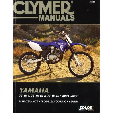 Yamaha TT-R50 TT-R110 TT-R125 (2004-2017) Reparaturanleitung Clymer