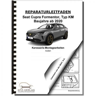 SEAT Cupra Formentor (20>) Karosserie Montagearbeiten Außen Reparaturanleitung