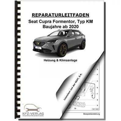 SEAT Cupra Formentor (20>) Heizung Belüftung Klimaanlage Reparaturanleitung