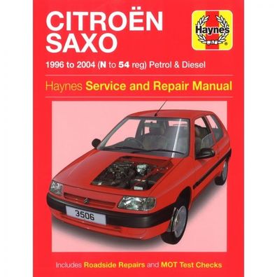 Citroen Saxo 1996-2004 Benziner Benzin Diesel Reparaturanleitung Haynes