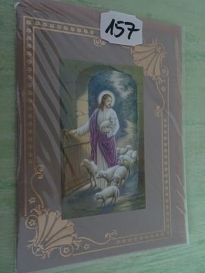 Heiligenbilder-Grußkarten Handarbeit Jesus Gott Schutzpatron Taufe Kommunion