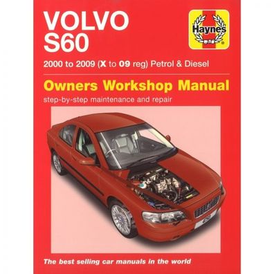 Volvo S60 2000-2009 u.a. 1984cc 2319cc 2401cc 2435cc Reparaturanleitung Haynes