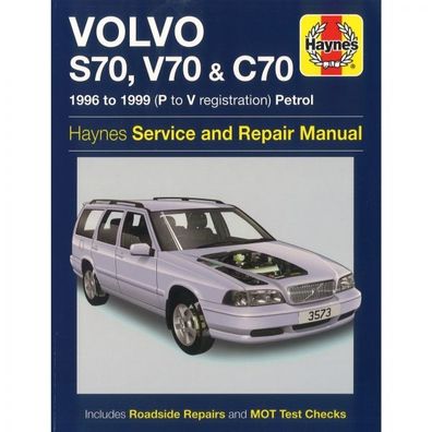 Volvo C70 S70 V70 1996-1999 1984cc 2319cc 2435cc T5 Reparaturanleitung Haynes