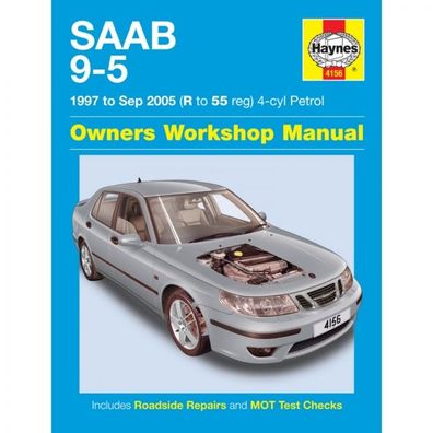 Saab 9-5 1997-09.2005 4-Zyl. Benzin 1985cc 2290cc Reparaturanleitung Haynes