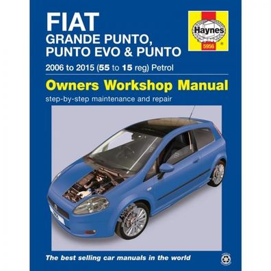 Fiat Grande Punto, Punto Evo, Punto 2006-2015 Reparaturanleitung Haynes