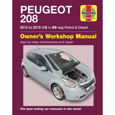 Peugeot 208 2012-2019 Benzin Diesel Reparaturanleitung Haynes