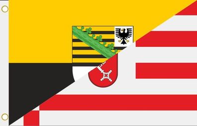 Fahne Flagge Sachsen-Anhalt-Bremen Hissflagge 90 x 150 cm