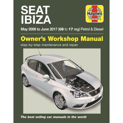 Seat Ibiza 05.2008-06.2017 Benzin Diesel Reparaturanleitung Haynes