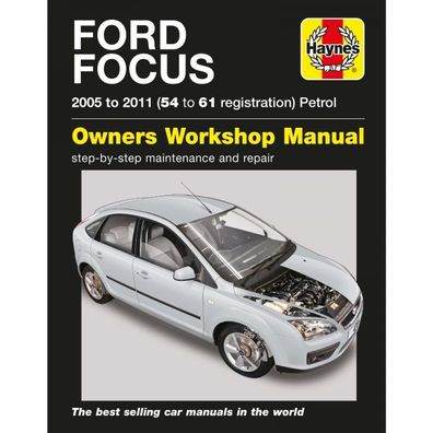 Ford Focus 2005-2011 Benzin Petrol Reparaturanleitung Haynes