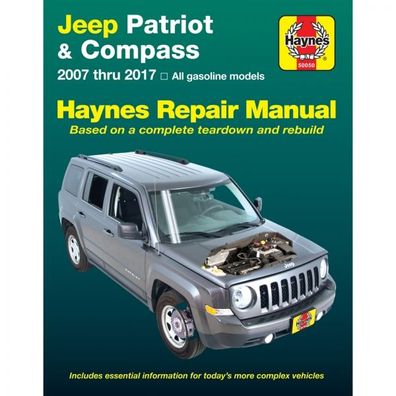 Jeep Patriot Compass 2007-2017 USA US Kanada Import Reparaturanleitung Haynes