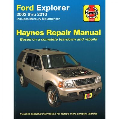 Ford Explorer Mercury Mountaineer 2002-2010 Reparaturanleitung Haynes