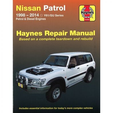 Nissan Patrol 1998-2014 Reparaturanleitung Werkstatthandbuch Haynes