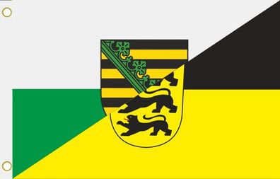 Fahne Flagge Sachsen-Baden-Württemberg Hissflagge 90 x 150 cm