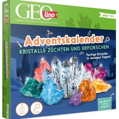 Geolino Adventskalender Kristalle - züchten und erforschen