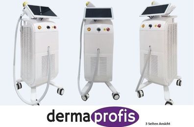 Cool Ice Diodenlaser 3 Wellenlängen 500 Millionen Schuss weiß 1600W Handstück