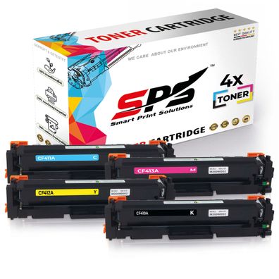 4er Multipack Set Kompatibel für HP Color Laserjet Pro M452NW (CF388A) Drucker ...
