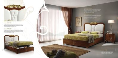 Bett Luxus Betten Bettrahmen Holz Doppel Schlafzimmer Modern Mit Bettfunktion