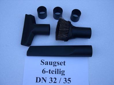 Saugset 6-tlg DN35/32 für Bosch Hilti Würth Hitachi Makita 441 442 443 Sauger