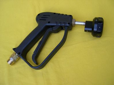 Pistole + Sechsfach- Düse u Kurz- Lanze für Kärcher Hochdruckreiniger Schlauch