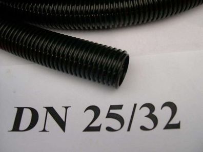Saugschlauch Schlauch DN25/32 Meterware für NT Sauger Elektrogeräteabsaugung