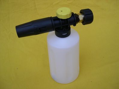 1Ltr Schaumlanze Schaumkanone Düse Injektor Kärcher HD HDS Foam Lance M22 IG HV