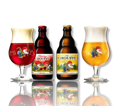 La Chouffe Bier Mix - 3 x La Chouffe Belgian Blonde Ale + 3 x La Chouffe Cherry