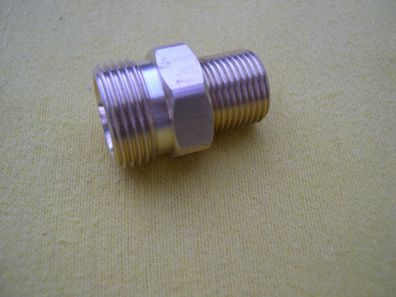 Verbinder Doppelnippel 3/8" AG auf M22 x1,5AG Kränzle Kärcher Hochdruckreiniger