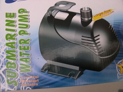 Bachlauf- und Strömungspumpe 10000 Liter Filterpumpe für Garten- u. Koiteich