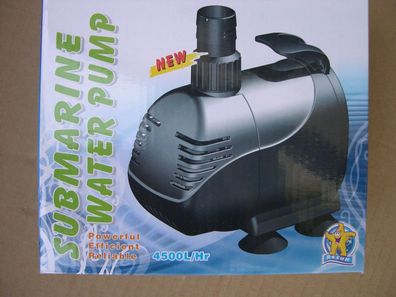 Wasserspiel - Pumpe F500 l/ h Teichfilterpumpe f. Teichfilter Gartenteichfilter