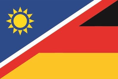 Aufkleber Fahne Flagge Namibia-Deutschland verschiedene Größen