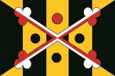 Aufkleber Fahne Flagge New Maryland Village Ontario verschiedene Größen