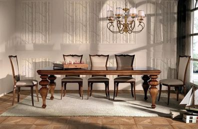 Runder Tisch Klassischer Esstisch Runde Tische Barock Rokoko Möbel Italienische