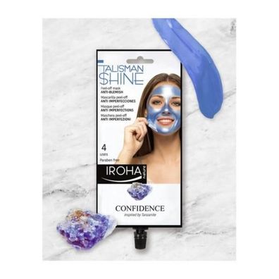 Gesichtsmaske Peel Off Blue Tanzanite Anti-blemish Iroha