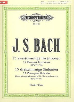 Inventionen + Sinfonien. Klavier, Johann Sebastian Bach