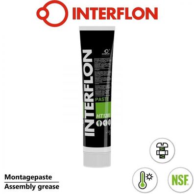 Interflon Paste HT 1200 150 ml Tube Hochtemperatur Montagepaste MicPol