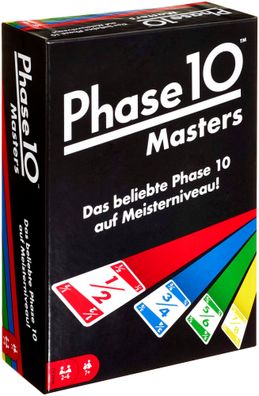 Mattel Kartenspiel Phase 10 Masters ab 7 Jahre