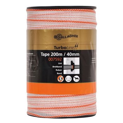 Gallagher TurboLine Breitband 40mm 200m weiß