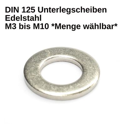 Unterlegscheiben DIN 9021 Edelstahl M3 bis M10 – Topnorm24