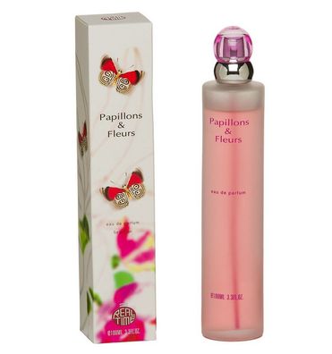 Papillons & FLEURS Damen Parfüm 100 ml Real Time (RT010)