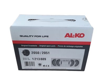 Bremsbackensatz AL-KO 2050 2051 - ALKO Set 48 - 1213889 200x50 - Radbremssatz