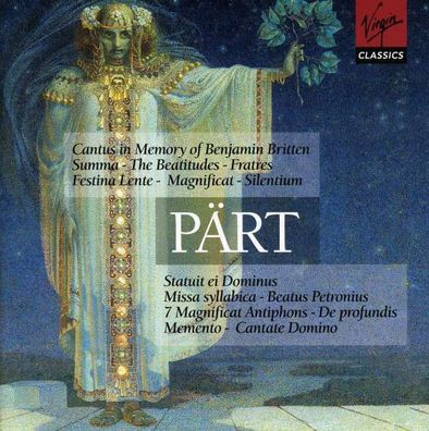 Cantus in Memory of Benjamin Britten: Arvo Pärt - Erato 2435624342 - (CD / Titel: ...