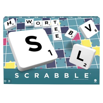 Mattel Y9598 Spiel Scrabble Original KWS