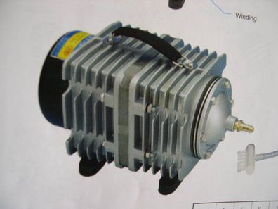 Resun Hochleistungs - Koiteich Belüfter 8580 ltr/ h Sauerstoffpumpe Luftpumpe