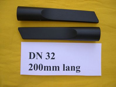 2 Stück Flachsaugdüse DN32 Fugen - Saugdüse 200 lang für Staubsauger NT Sauger