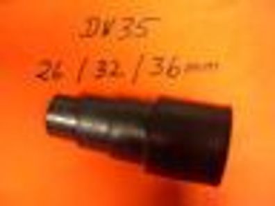 Adapter für Elektrogeräte DN35 auf 26/32/36mm für Kärcher NT Sauger Staubsauger